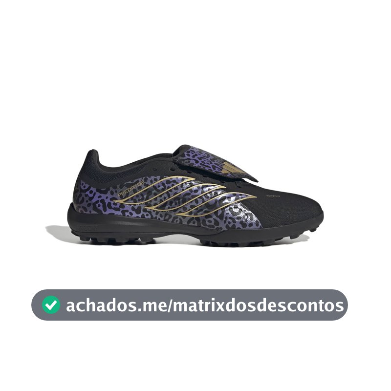Chuteira Society Adulto adidas Kaká Predator League em Promoção