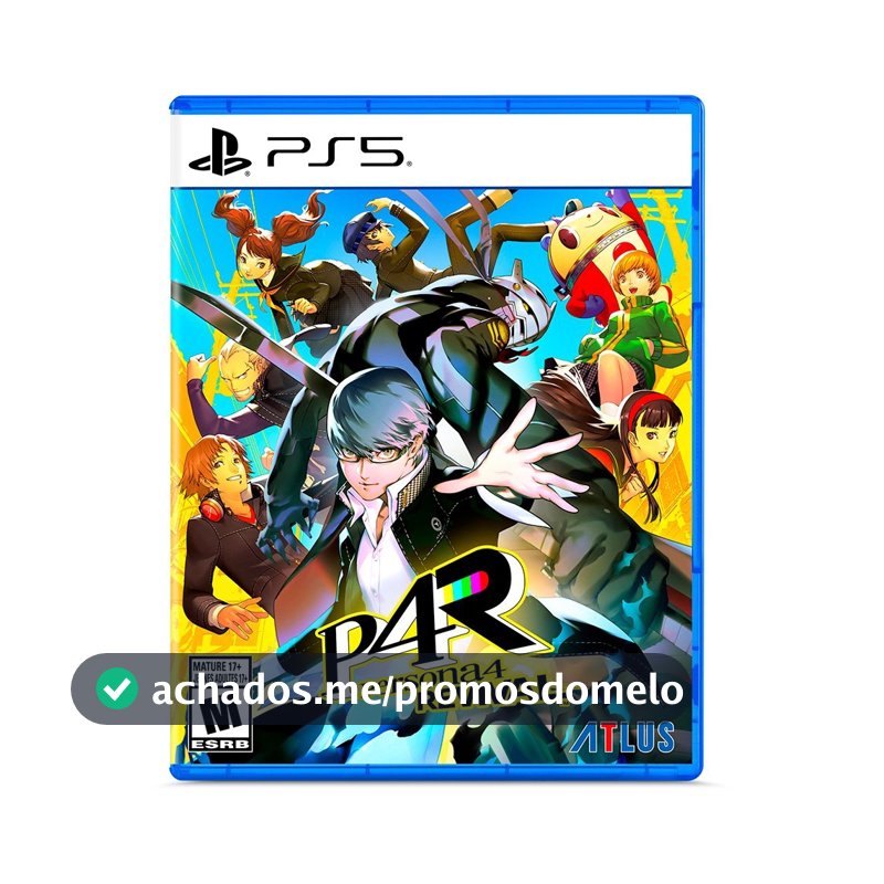 Jogo Persona 4 Revival, PS5 - P5DA10000071FGM