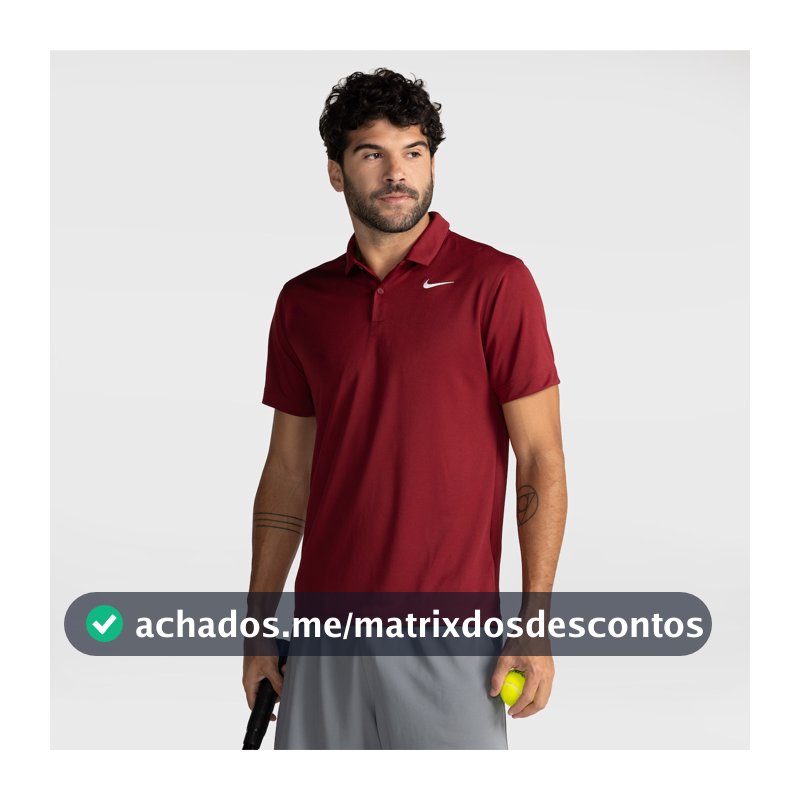 Camisa Polo Nike Ct Dri-Fit Solid - Masculina em Promoção