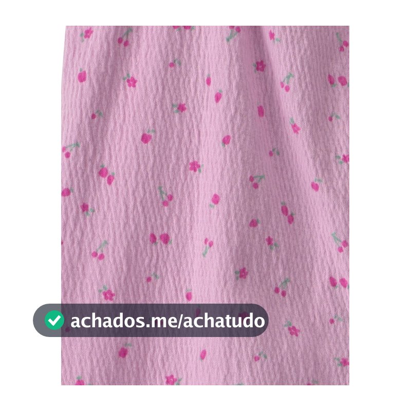 Macacão bebê estampado cerejinhas – lilás