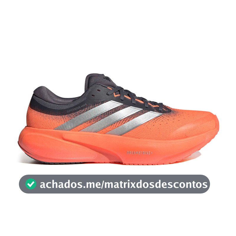 Tênis Masculino adidas Supernova Rise 3 em Promoção