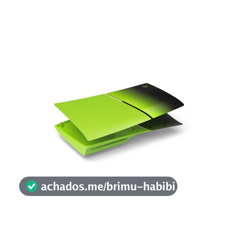 Tampas para Console PlayStation 5 Slim, Remix Green - Hyperpop, Verde - 1000048554