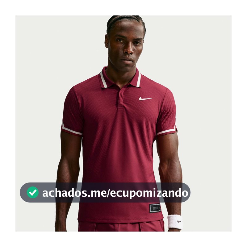 Camisa Polo Nike Court Air Force Slam U2 NY Masculina