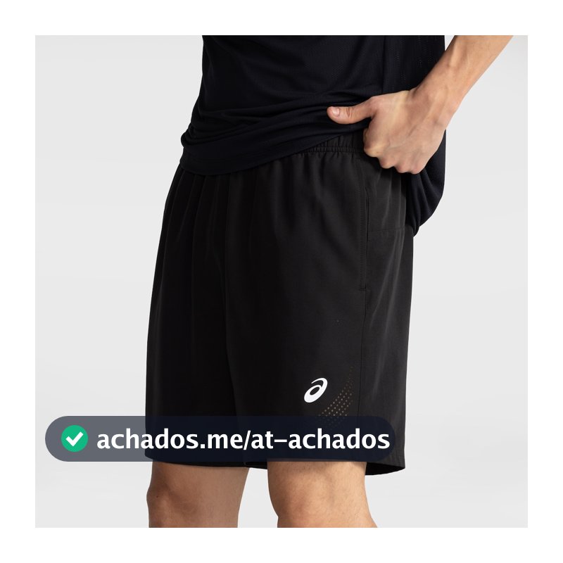 Bermuda Masculina Asics 7 Recorte Respiravel Lase