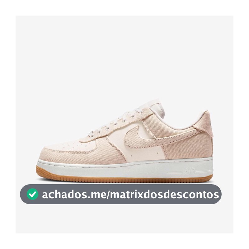 Tenis Nike Air Force 1 07 Lv8 Denim Masculino