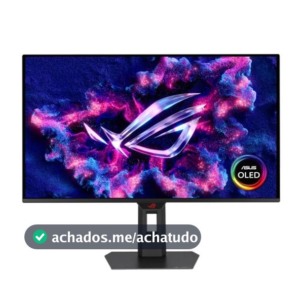 Monitor Gamer Asus ROG Strix OLED XG27ACDMS, 26.5 Pol, QHD, 0.03ms, 280Hz, HDR, G-Sync Comp, HDMI/DP/USB-C