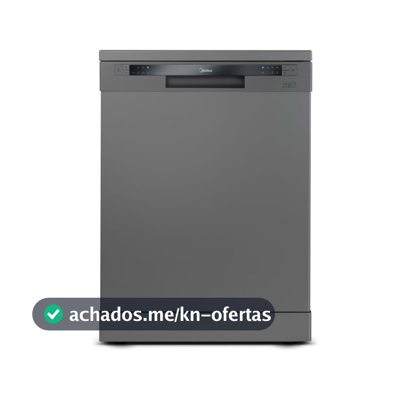Lava louça Midea 14 Serviços Cinza (DWA14S)