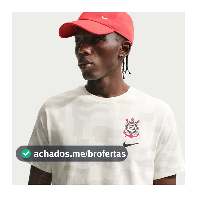 Camiseta Corinthians Nike Oap Masculina