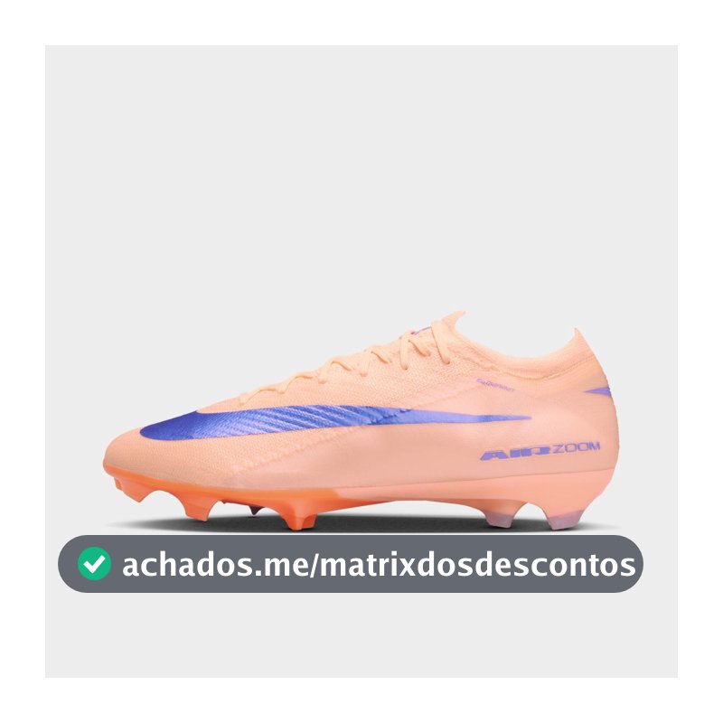Chuteira Campo Nike Zoom Mercurial Vapor 16 Elite LV8