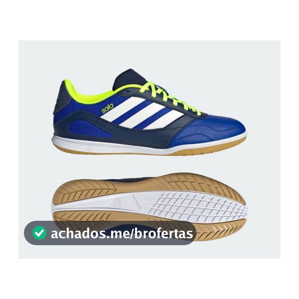 Chuteira Super Sala Competition 3 para futsal - Azul adidas