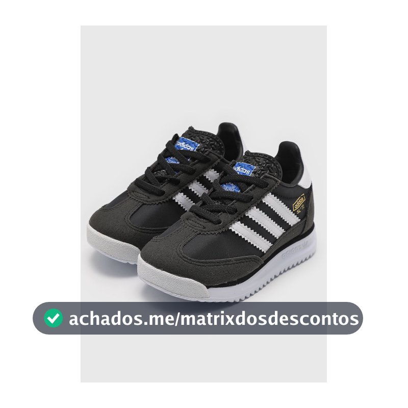 Tênis Infantil Adidas Originals SL 72 Preto
