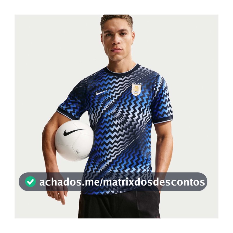 Camiseta Uruguai Dri-FIT Nike Academy Pro Masculina