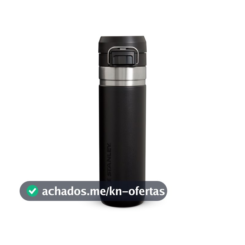 Garrafa Térmica Quick Flip Black 2.0 Stanley 1913