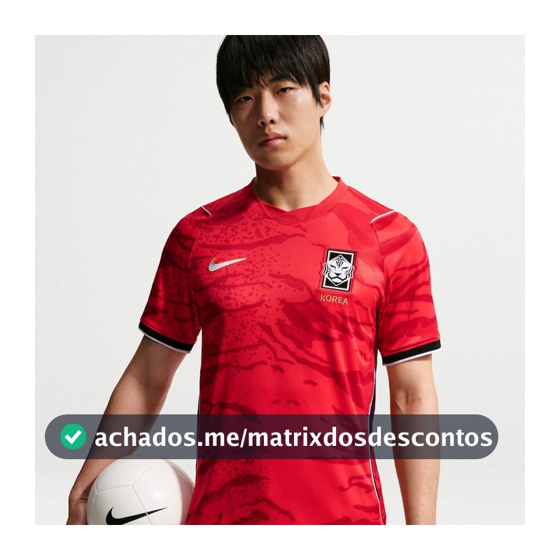 Camisa Coreia Nike I 2026/27 Torcedor Pro Masculina