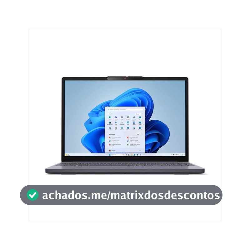 Notebook Lenovo IdeaPad Slim 3 AMD Ryzen 5 7535HS, 8GB, AMD Radeon Graphics, SSD 512GB, 15.3" WUXGA 1920x1200, Linux - 83MMS00300