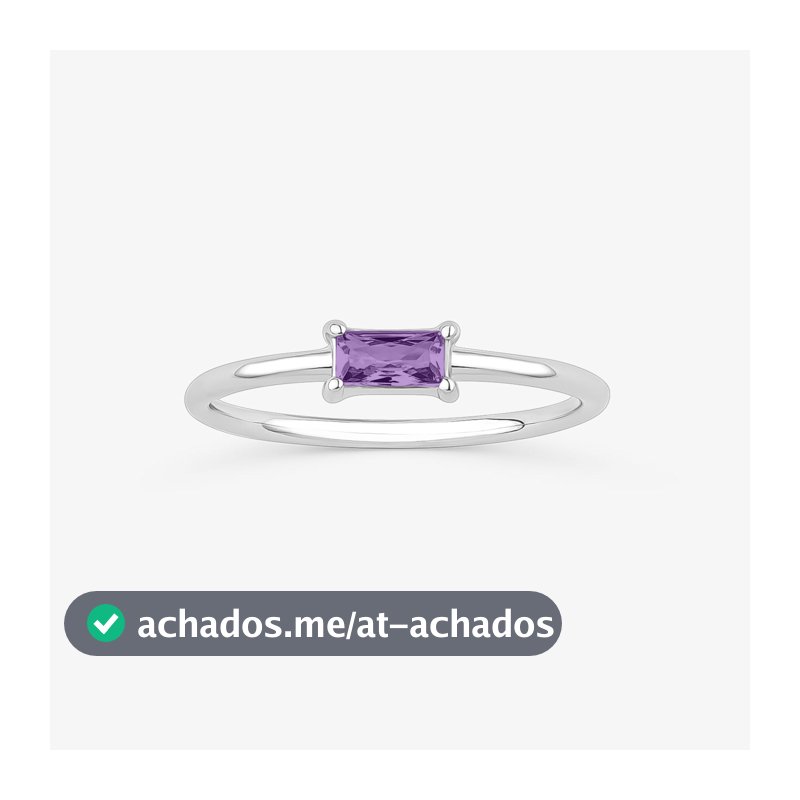 Anel Cravejado em Prata 925