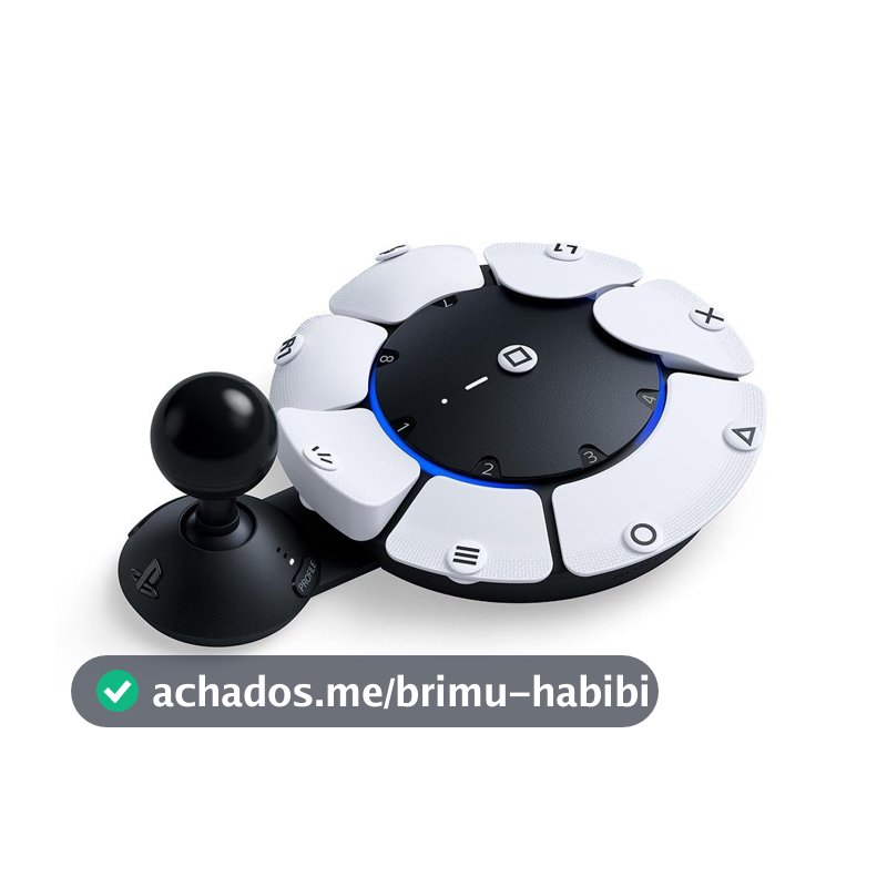 Controle Access Sony, para PS5 Slim e PS5 Pro, Sem Fio, Branco - CFI-ZAC1