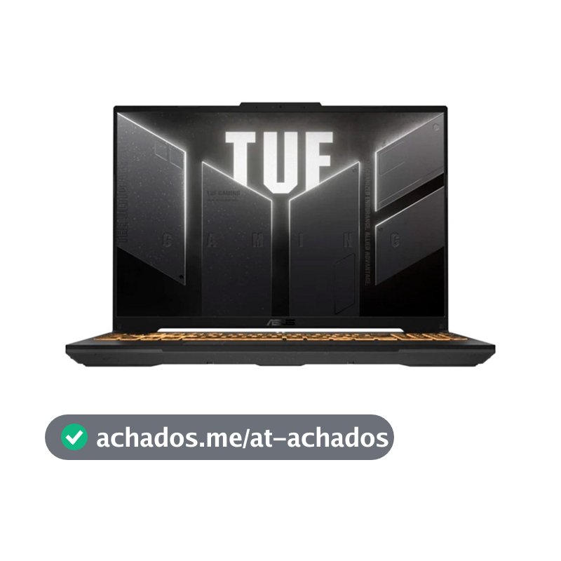 Notebook ASUS TUF Gaming F16 Intel Core 5 210H, RTX 4050, 8GB, 512GB  SSD, KeepOS,16.0" FHD, Mecha Gray - FX607VU-RL054