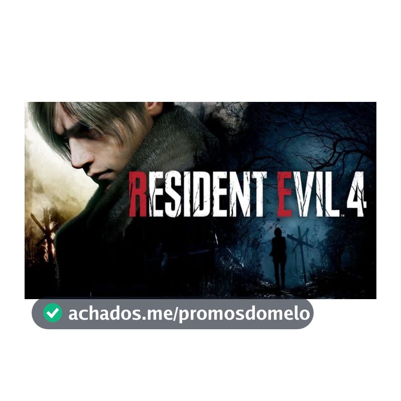 Resident Evil 4 com Cashback e em até 6x sem juros