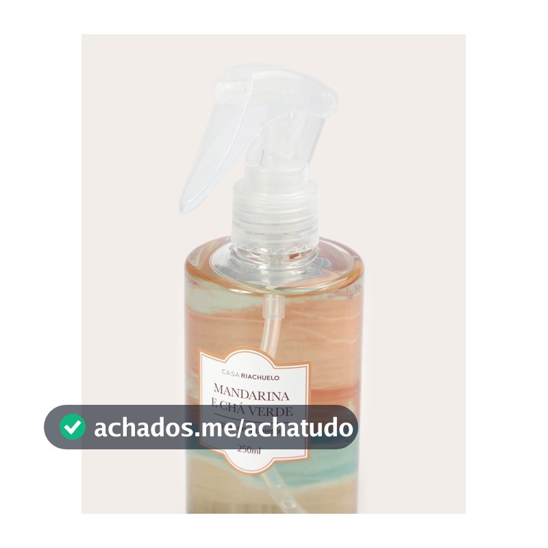 Spray de Ambiente Mandarina e Chá Verde 250ml