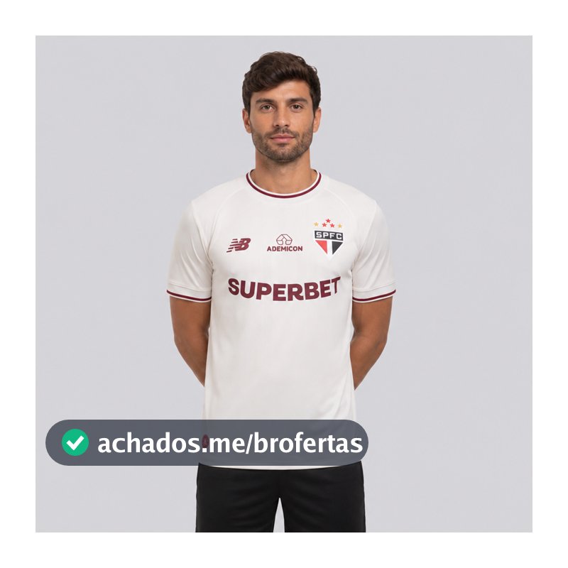 Camisa New Balance S�o Paulo Comemorativa 2026 Jogador