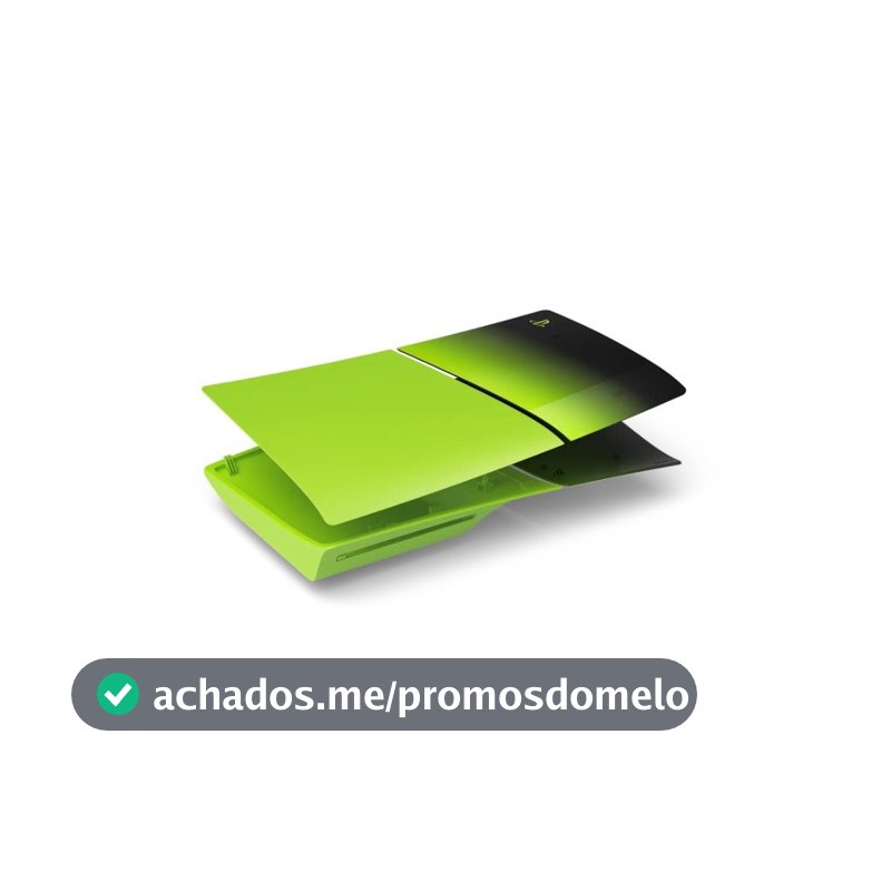 Tampas para Console PlayStation 5 Slim, Remix Green - Hyperpop, Verde - 1000048554