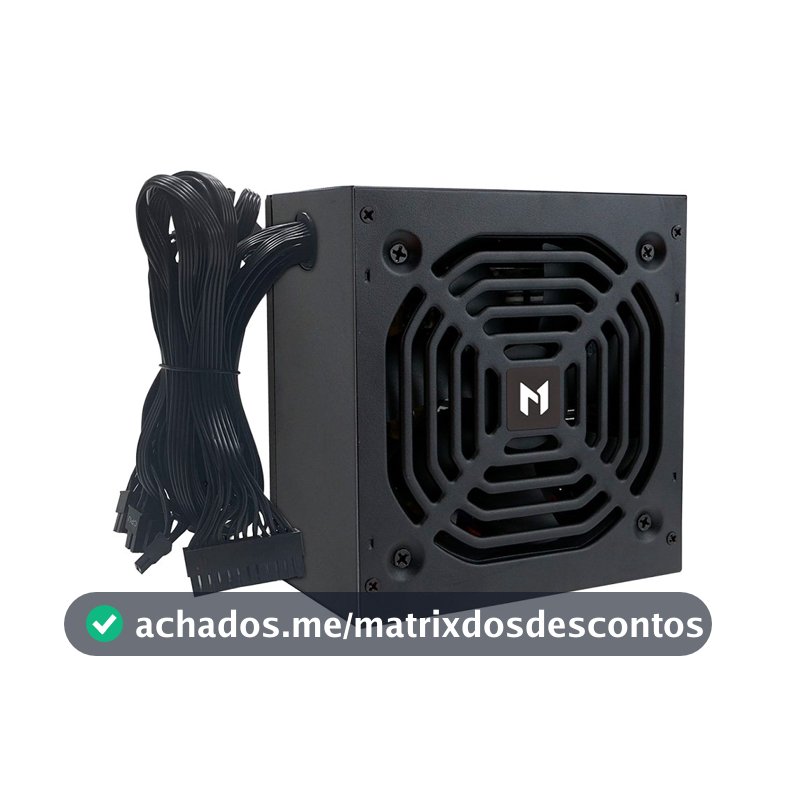 Fonte MACH1 Steady, 750W, 80 Plus Bronze, PFC Ativo, Preto - 750Steady