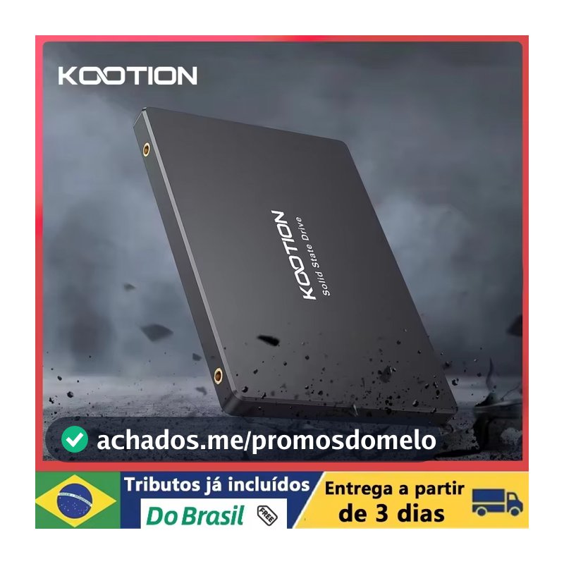 KOOTION X12 SSD SATA 256GB 512GB 1TB 2TB Unidade SSD SATA 3 de 2,5 Polegadas para Laptop, PS4, PC e Desktops - AliExpress 7