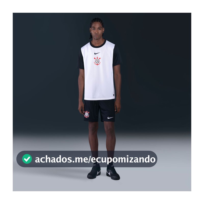 Camisa Nike Corinthians I 2025/26 Fã Masculina