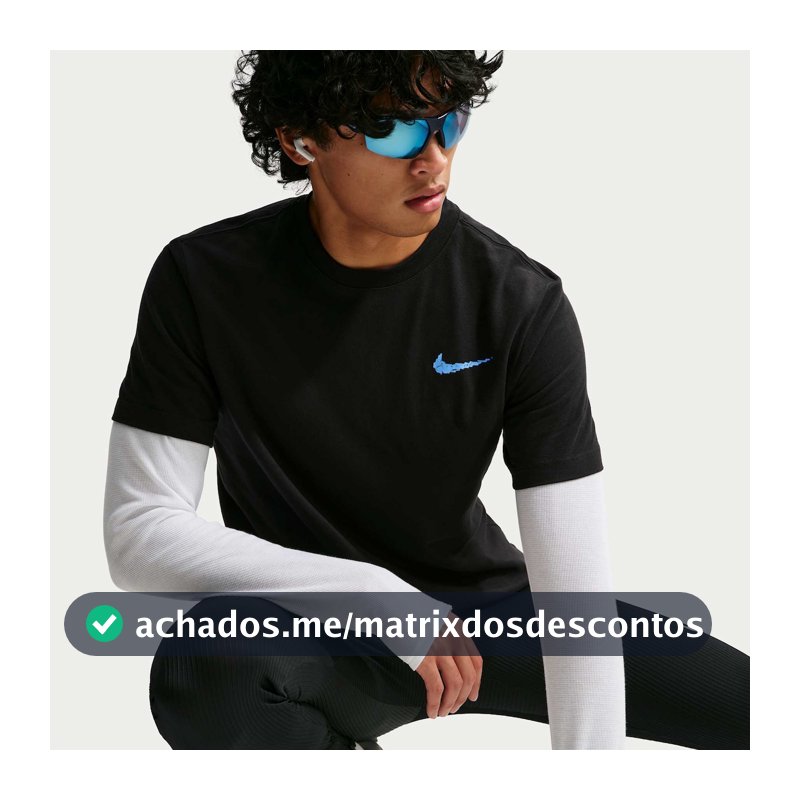 Camiseta Dri-FIT Nike Run Heritage Masculina