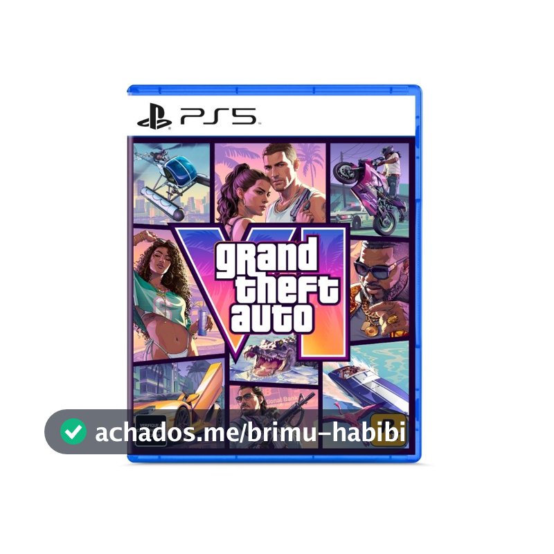 Jogo Grand Theft Auto GTA VI, PS5 - TT000272PS5