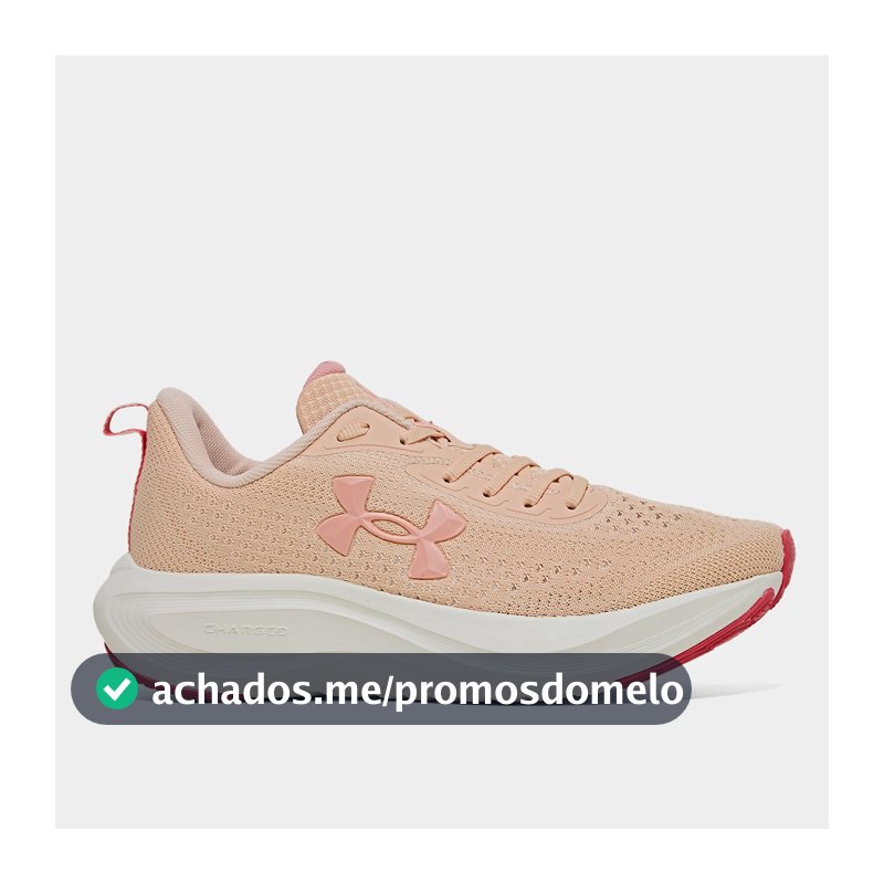 Tenis Under Armour Charged Sunny Feminino Rosa