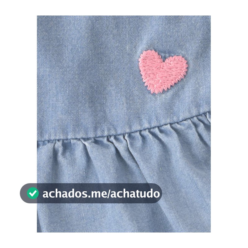 Conjunto curto bebê 3 peças com babados - Multicor