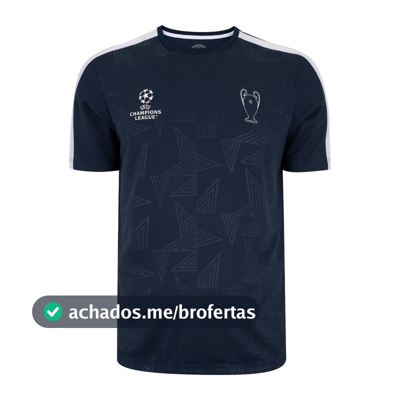 Camiseta UEFA Champions League Masculina Dry em Promoção
