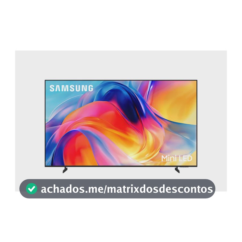 Smart Tv Samsung 50” Vision Ai Mini LED 4k M75h Un50m75hagxzd