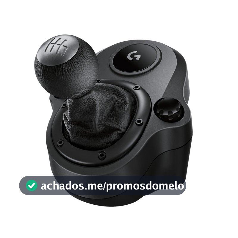 Câmbio Logitech G Driving Force, Compatível com Volantes Logitech G923, G29 e G920 para PS5, PS4, Xbox Series X e Series S, Xbox One, PC - 941-000119