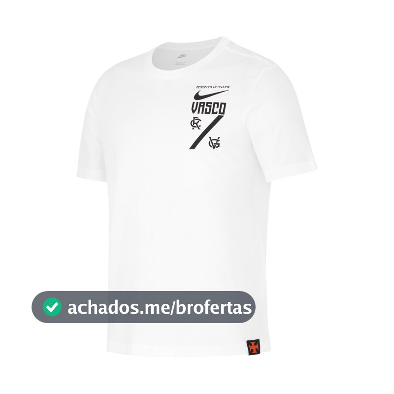 Camiseta Vasco Nike Crest Masculina