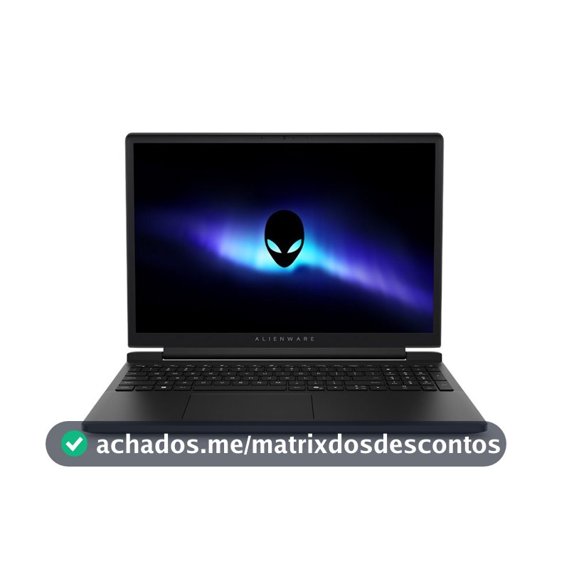 Notebook Gamer Dell Alienware 15, Intel Core i5, 8GB RAM, SSD 512GB, 15.3" WUXGA, NVIDIA GeForce RTX 4050, Windows 11, Preto - DA15-C5210H-A30
