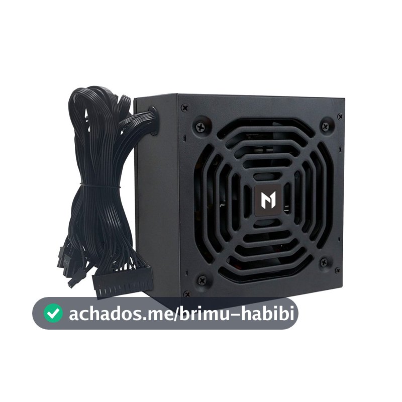 Fonte MACH1 Steady, 750W, 80 Plus Bronze, PFC Ativo, Preto - 750Steady