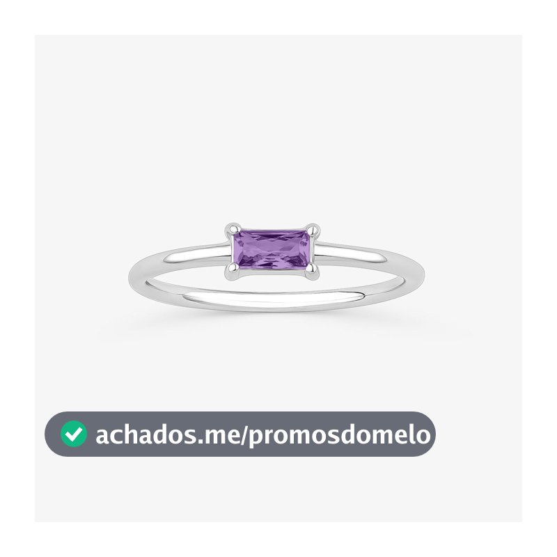 Anel Cravejado em Prata 925