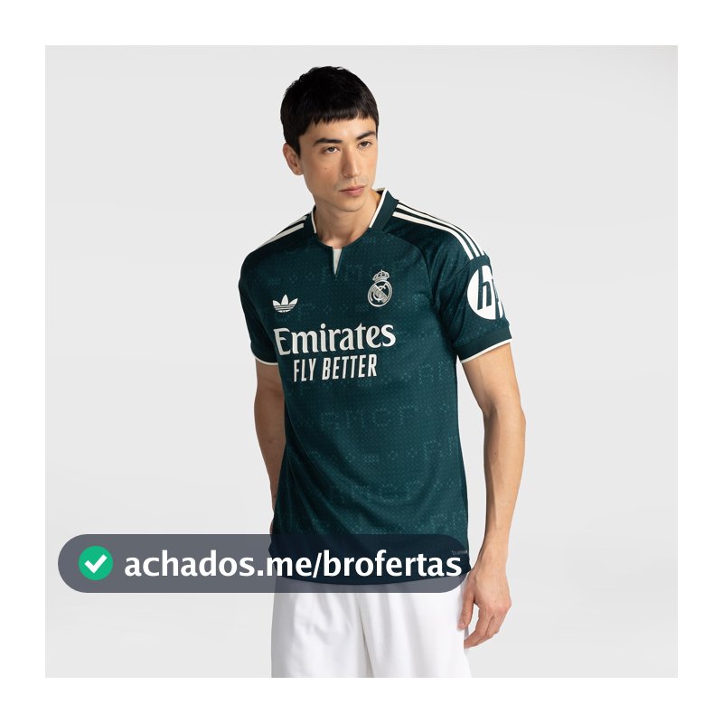 Camisa Real Madrid II 2026/27 adidas Torcedor Masculina em Promoção