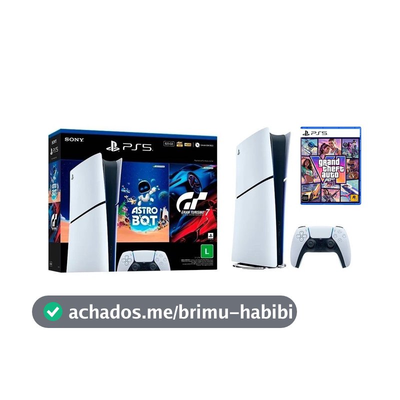 Console PlayStation 5 Digital 825GB  + Grand Theft Auto GTA VI