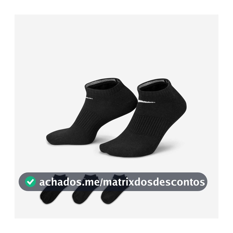 Meia Nike Lightweight 3 Pares
