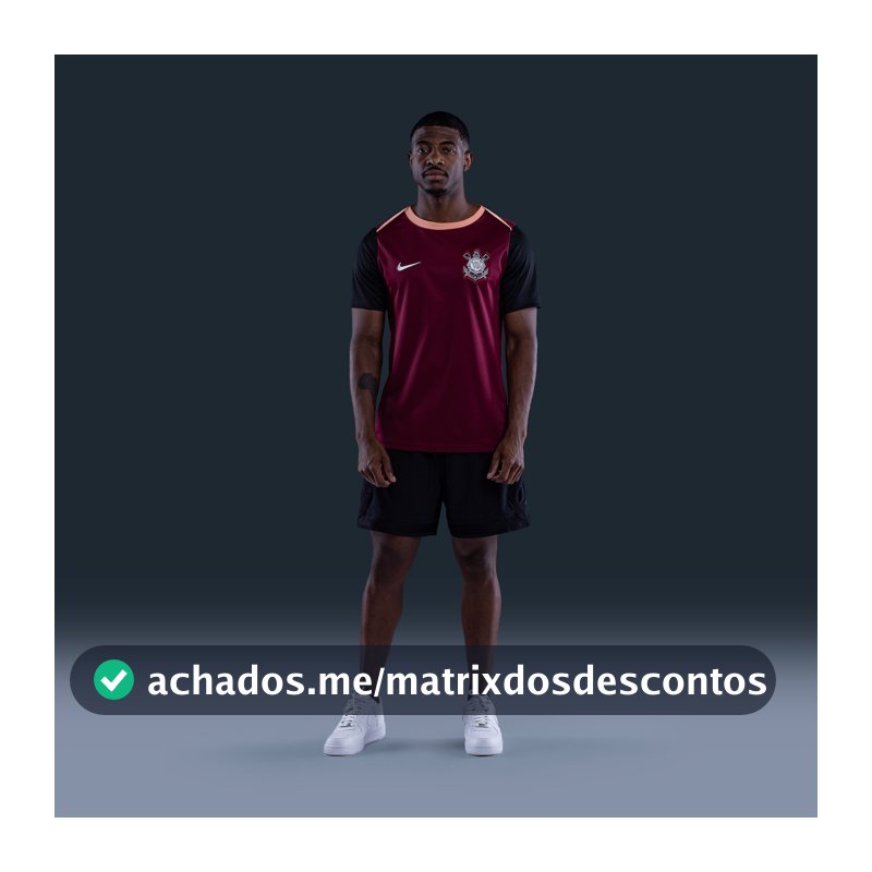 Camiseta Corinthians Nike 2026 Treino Masculina
