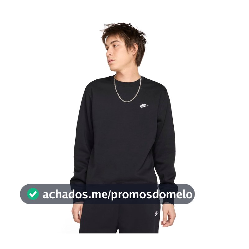 Blusão Masculino Club Crew Nike em Promoção