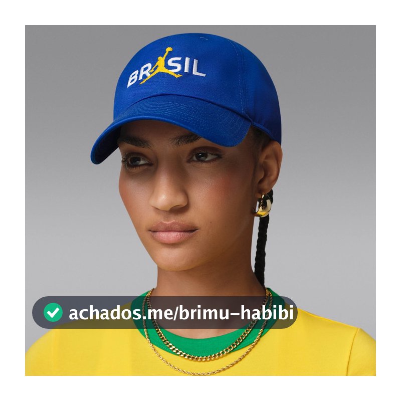 Boné Brasil Jordan Club Unissex