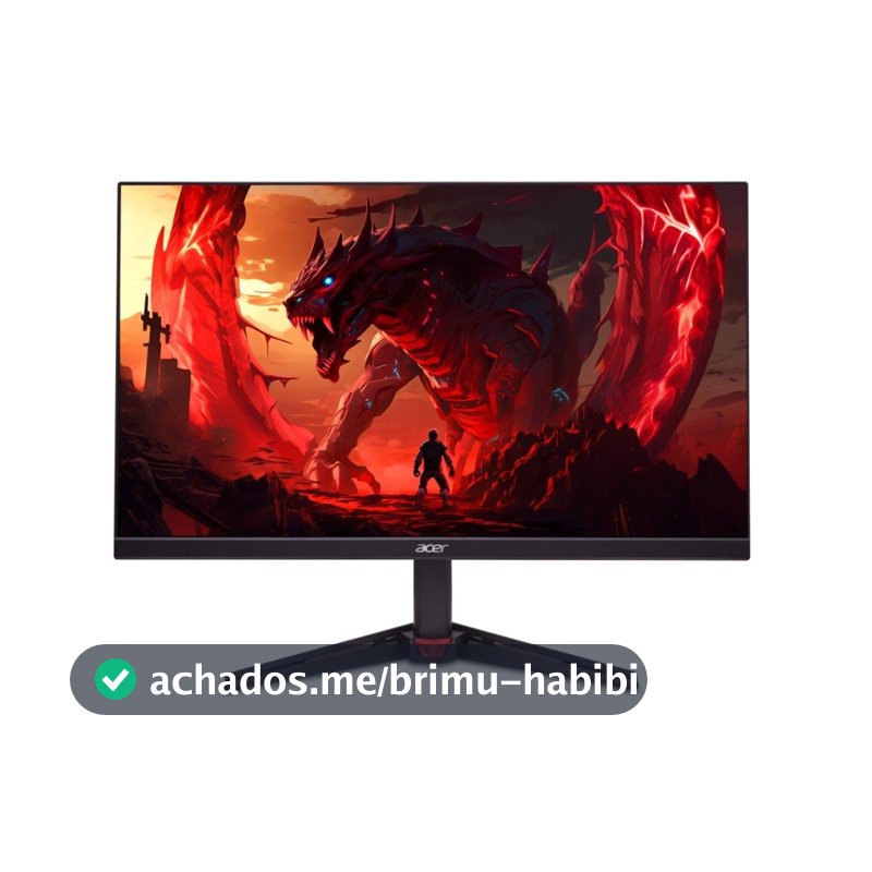 Monitor Gamer Acer Nitro VG270U X2bmiipx, 27", QHD, IPS, 210Hz, 1ms, FreeSync Premium, HDR10, Preto - UM.HV0AA.201