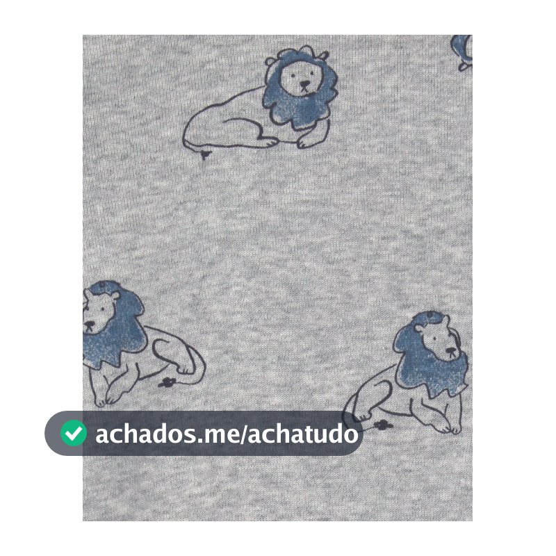 Kit body bebê 4 peças estampado - Multicor