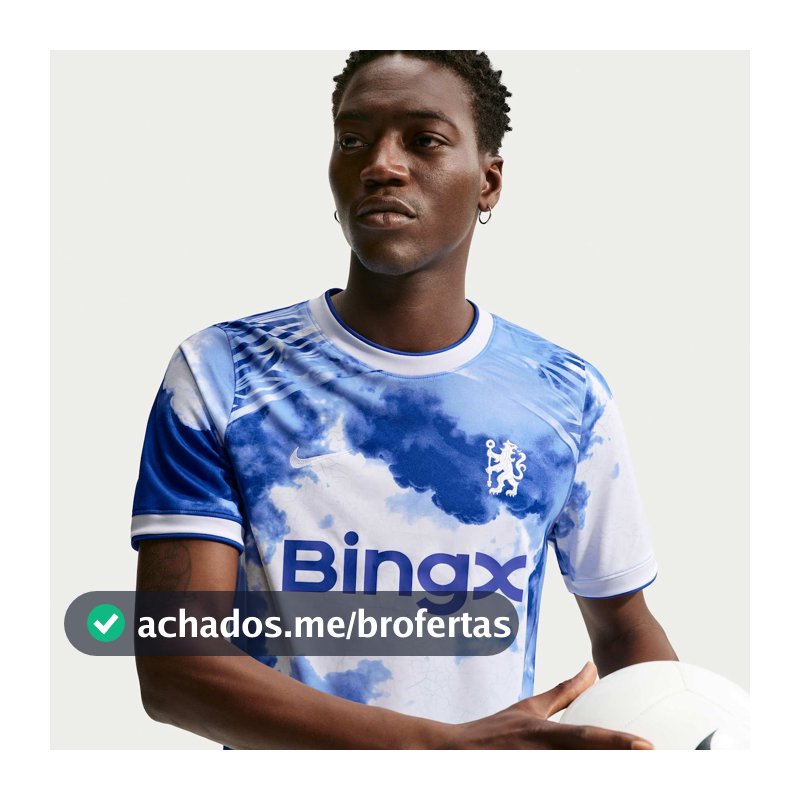Camiseta Chelsea Nike Pré-Jogo Masculina