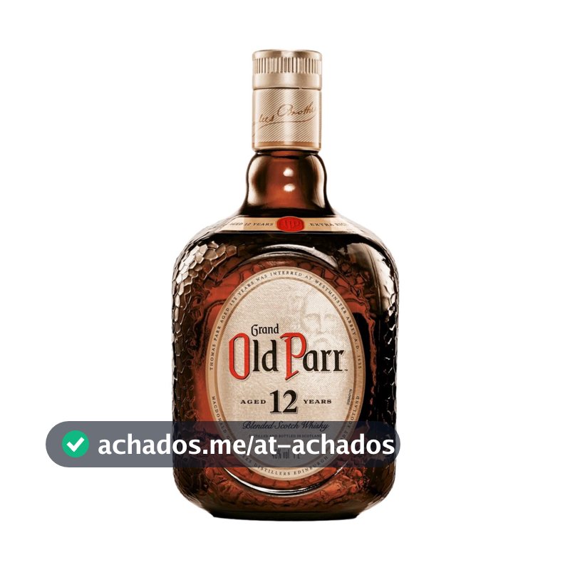 Whisky Escocês Blended 12 Anos Grand Old Parr Garrafa 1L - Carrefour